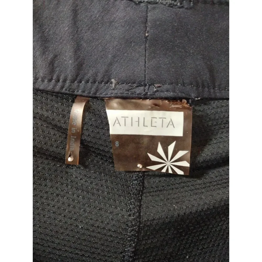 Athleta Dipper Skort Womens 8 Navy Blue Skirt Golf Tennis Preppy Athleisure
